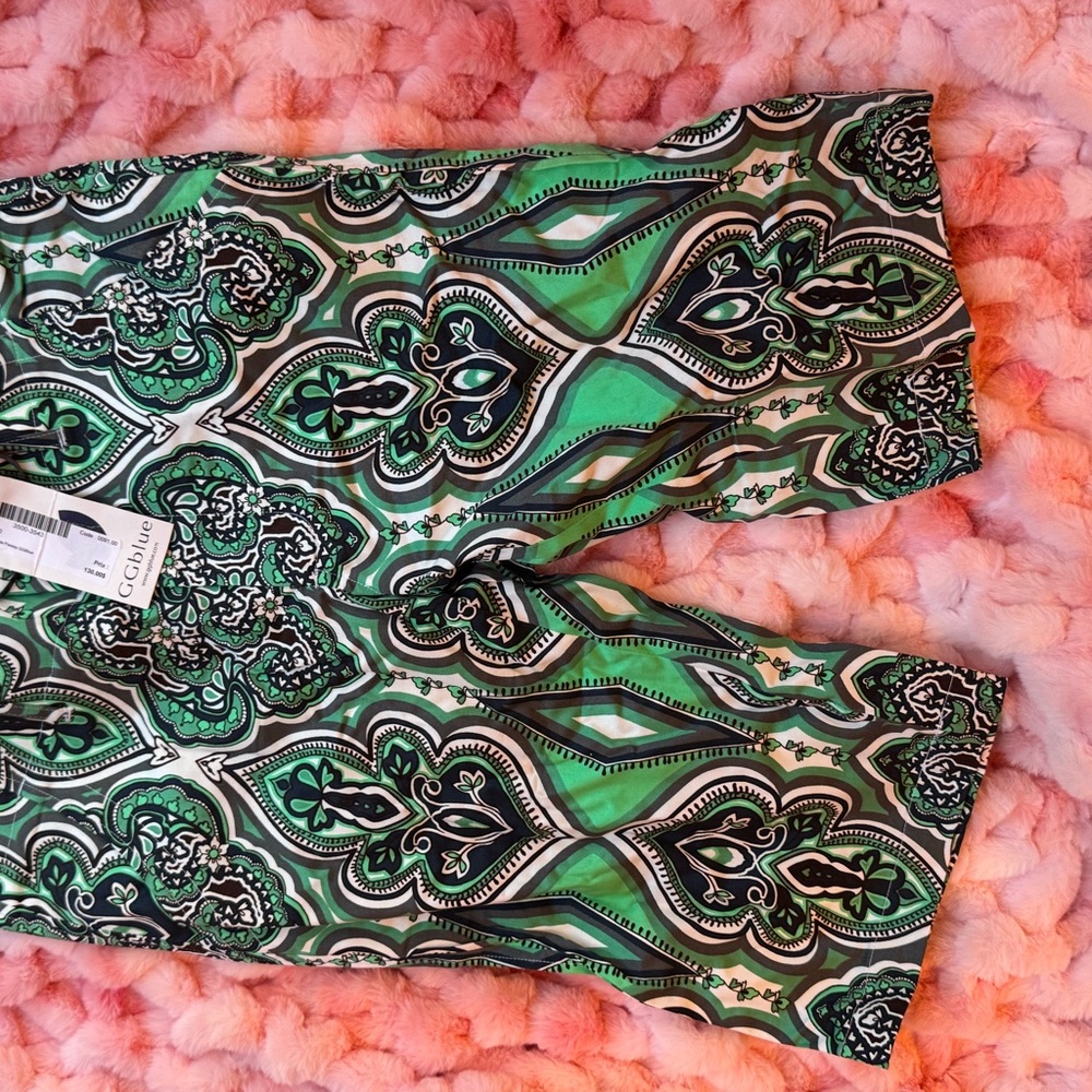 GG Blue Bermuda Golf Shorts